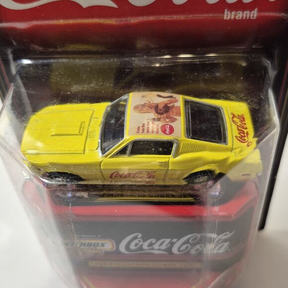 Vintage Matchbox Collectibles Coca Cola 1968 Mustang Cobra Jet 1:64 Diecast - Picture 8 of 9